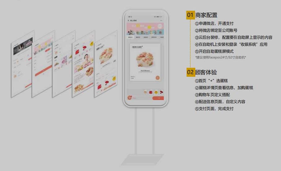 自助蛋糕屏下預(yù)訂單