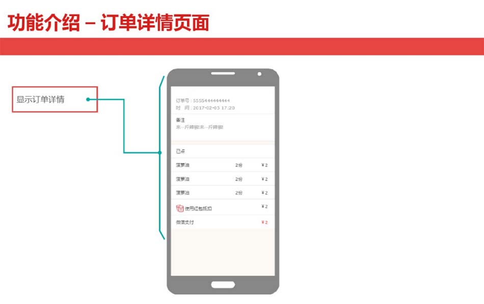 掃碼點(diǎn)餐-訂單詳情頁(yè)面